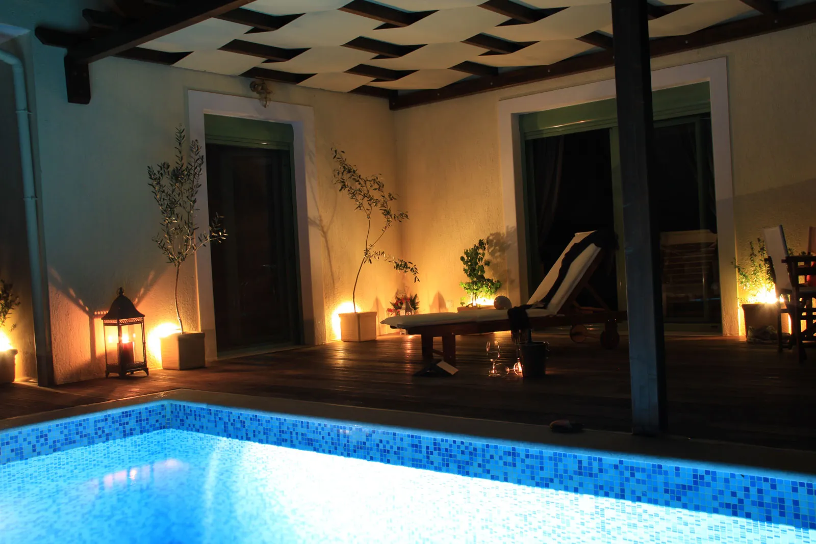 Villa Mirothea with its private pool and sea view