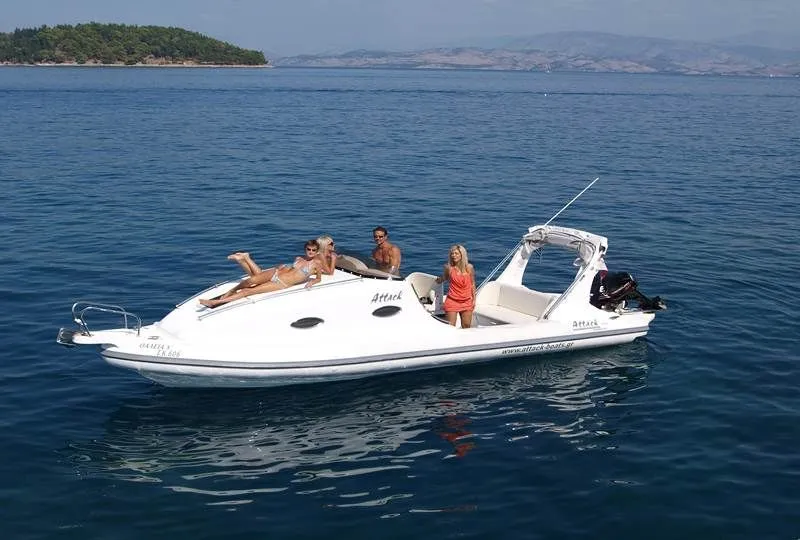 A boat available for rent